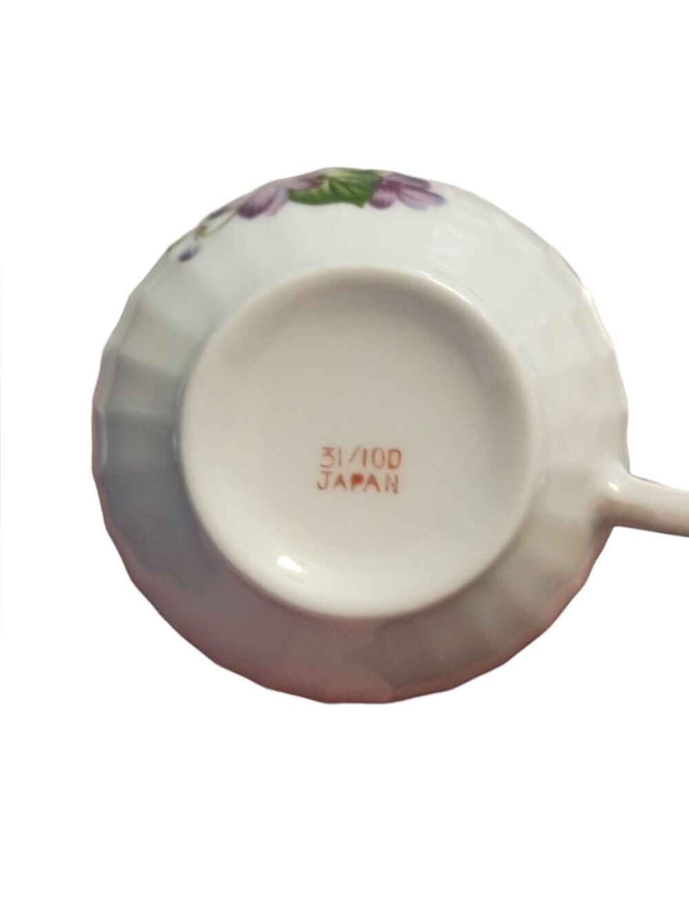 Vintage Porcelain Japan Snack Plates And Cups 31/10D Set Of 10 - Picture 5 of 10